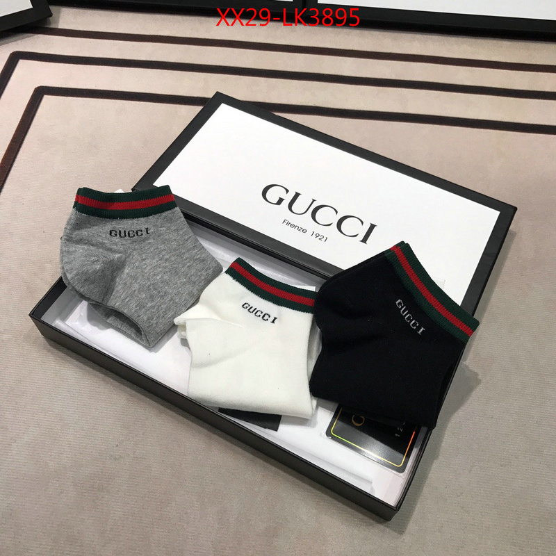 Sock-Gucci,the quality replica , ID: LK3895,$:29USD