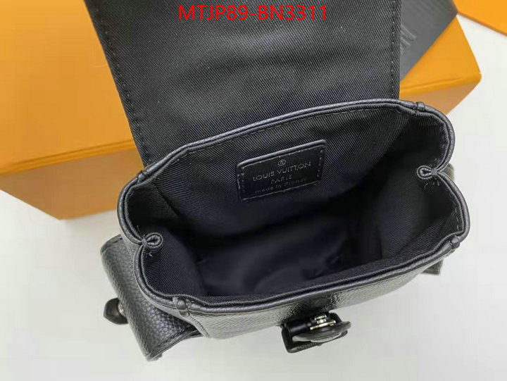 LV Bags(4A)-Backpack-,best aaaaa ,ID: BN3311,$: 89USD
