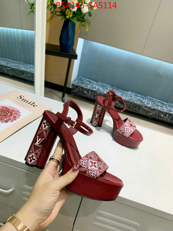 Women Shoes-LV,designer replica , ID: SA5114,$: 145USD