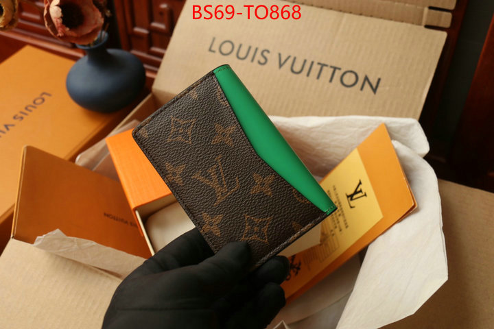 LV Bags(TOP)-Wallet,ID: TO868,$: 69USD