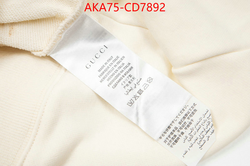 Clothing-Gucci,what's best , ID: CD7892,$: 75USD