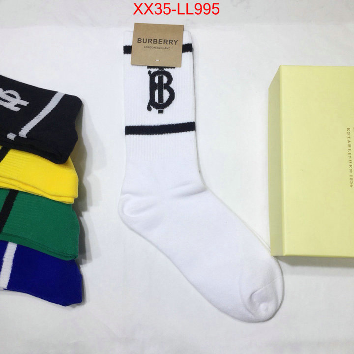 Sock-Burberry,sale outlet online , ID: LL994,$:35USD