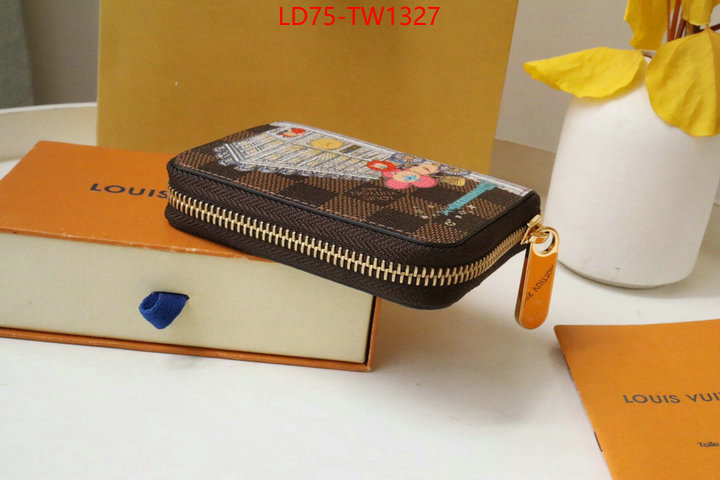 LV Bags(TOP)-Wallet,ID: TW1327,$: 75USD