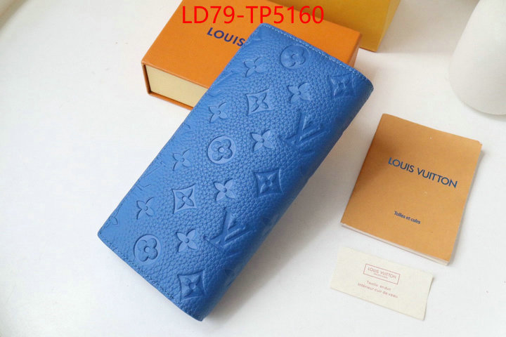 LV Bags(TOP)-Wallet,ID: TP5160,$: 79USD