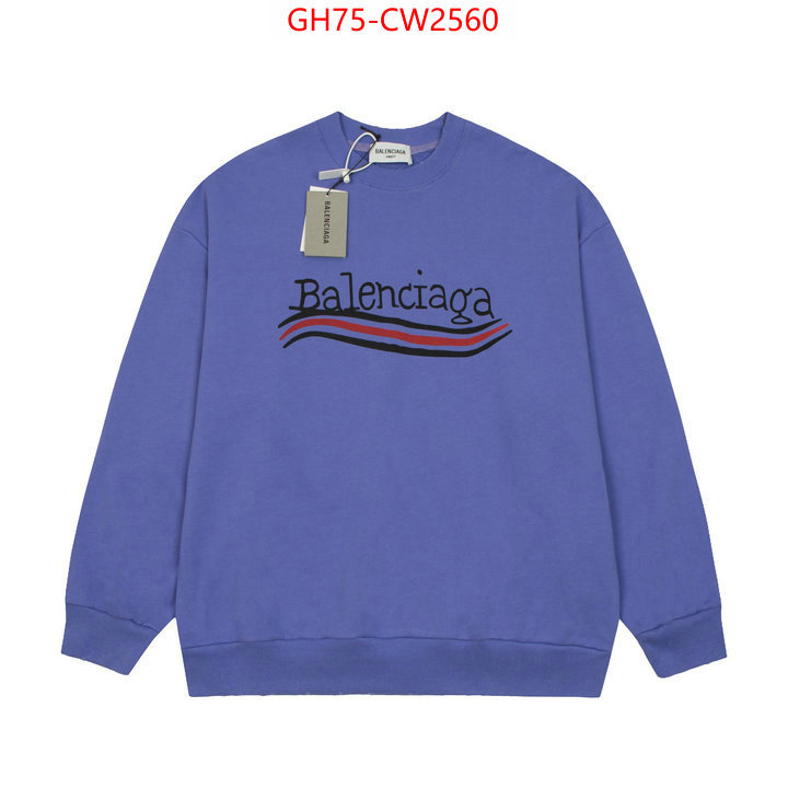 Clothing-Balenciaga,high quality happy copy , ID: CW2560,$: 75USD