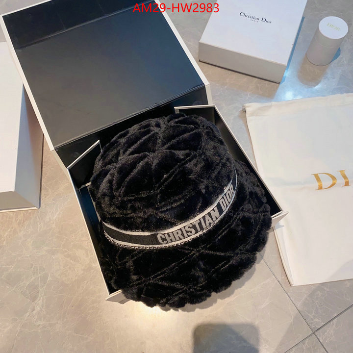 Cap (Hat)-Dior,we curate the best , ID: HW2983,$: 29USD