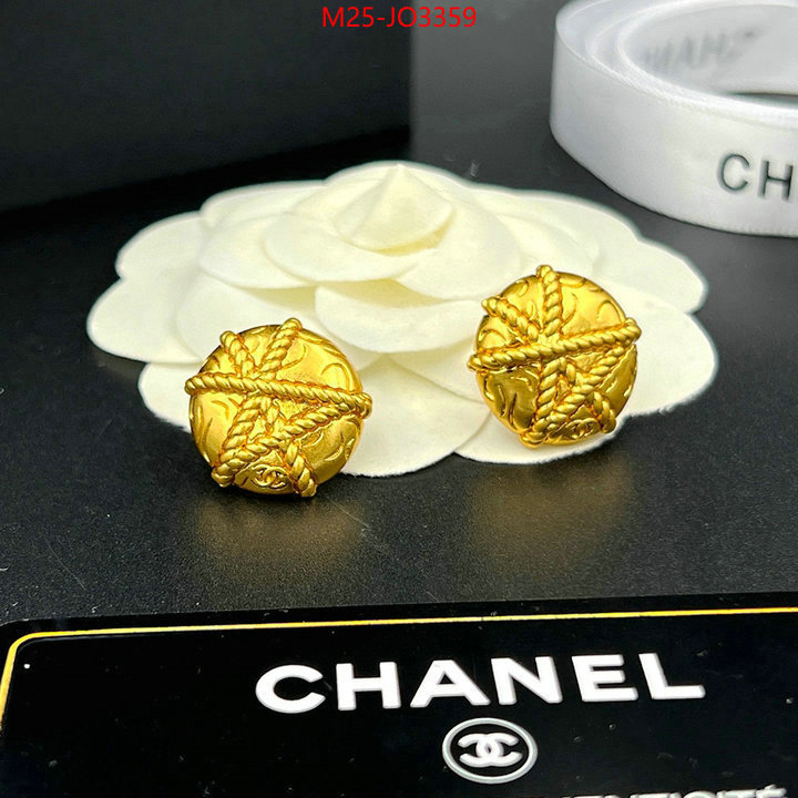 Jewelry-Chanel,replicas , ID: JO3359,$: 25USD