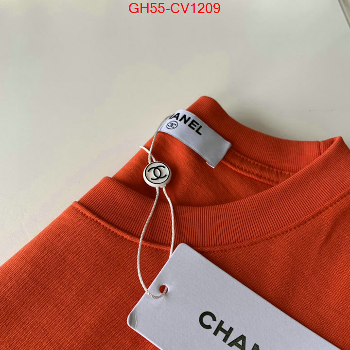 Clothing-Chanel,replica shop ,ID: CV1209,$: 55USD