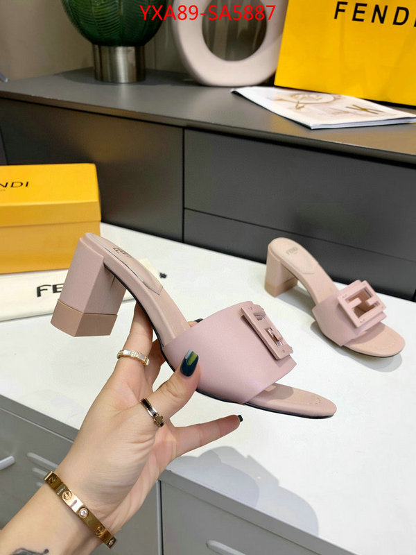 Women Shoes-Fendi,at cheap price , ID: SA5887,$: 89USD