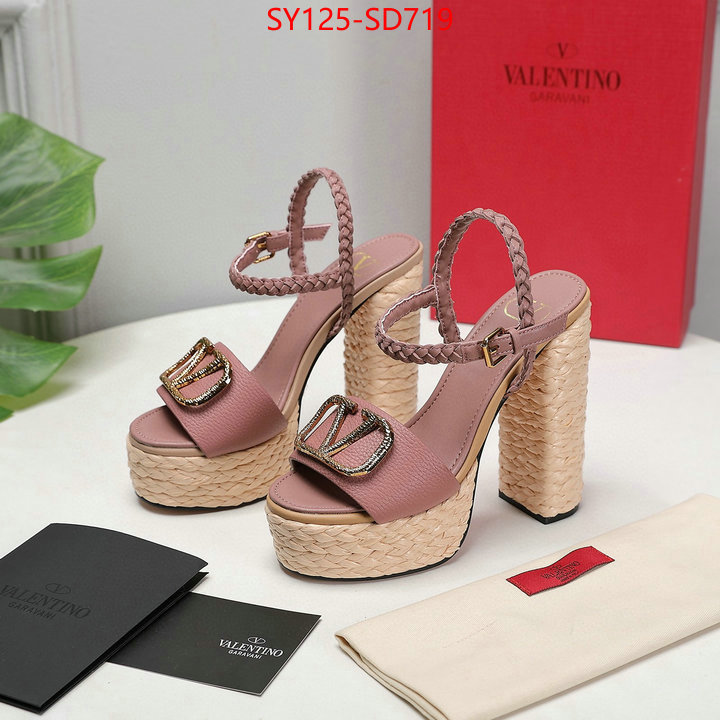 Women Shoes-Valentino,designer 7 star replica , ID: SD719,$: 125USD