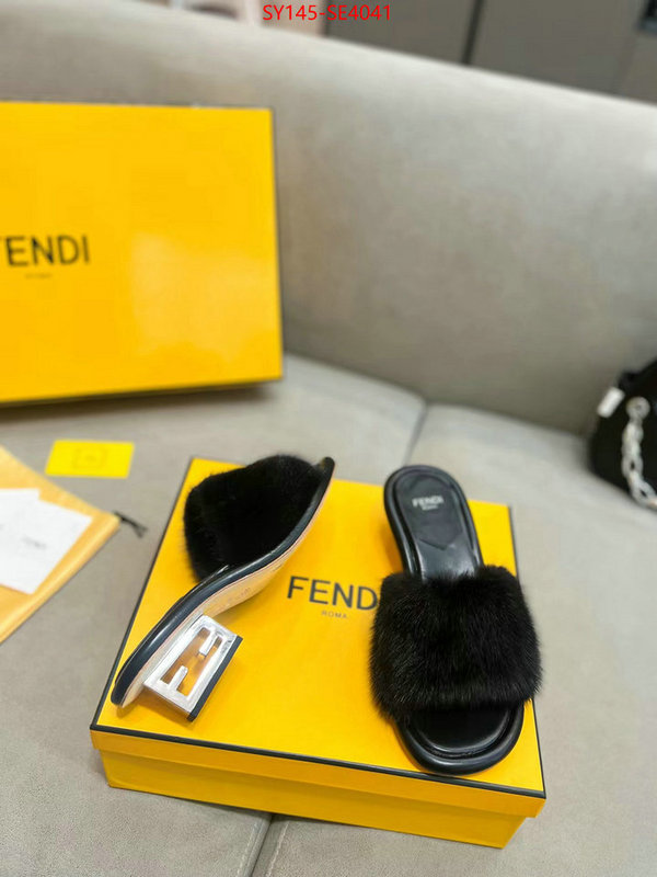 Women Shoes-Fendi,best replica quality , ID: SE4041,$: 145USD