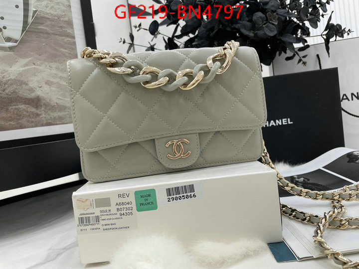 Chanel Bags(TOP)-Diagonal-,ID: BN4797,$: 219USD