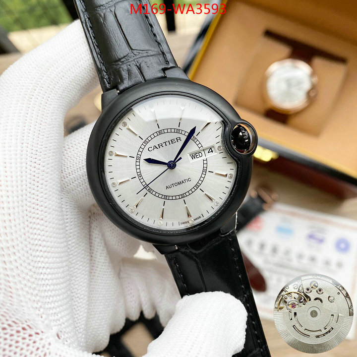 Watch(4A)-Cartier,wholesale replica shop , ID: WA3593,$: 169USD