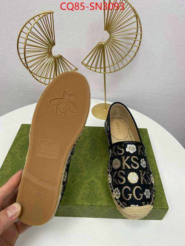 Women Shoes-Gucci,the quality replica , ID: SN3093,$: 85USD