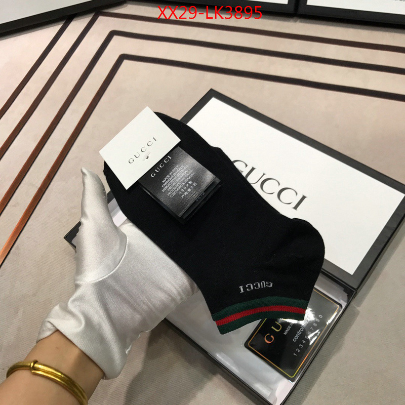 Sock-Gucci,the quality replica , ID: LK3895,$:29USD