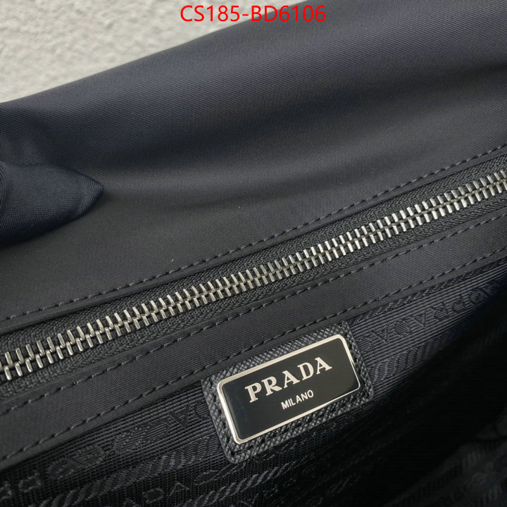 Prada Bags(TOP)-Diagonal-,ID: BD6106,$: 185USD