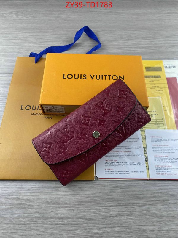 LV Bags(4A)-Wallet,ID: TD1783,$: 39USD