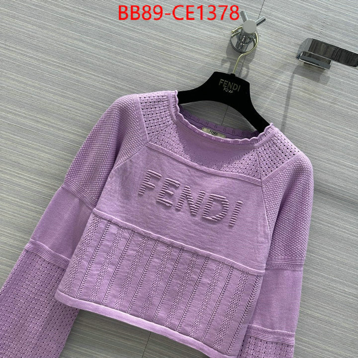 Clothing-Fendi,wholesale china , ID: CE1378,$: 89USD