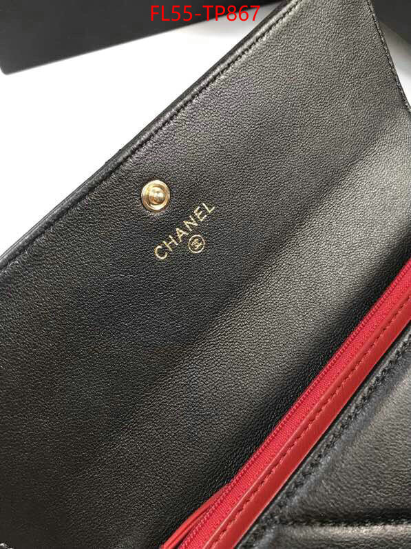 Chanel Bags(4A)-Wallet-,ID: TP867,$: 55USD