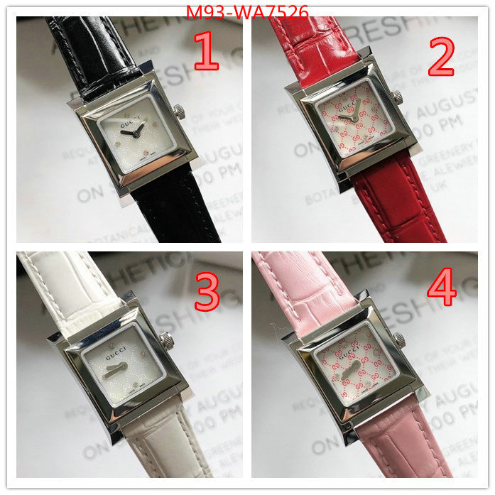 Watch(4A)-Gucci,china sale , ID: WA7526,$: 93USD