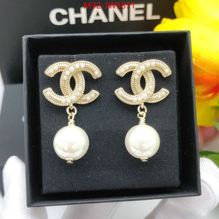 Jewelry-Chanel,quality aaaaa replica , ID: JW5871,$: 32USD
