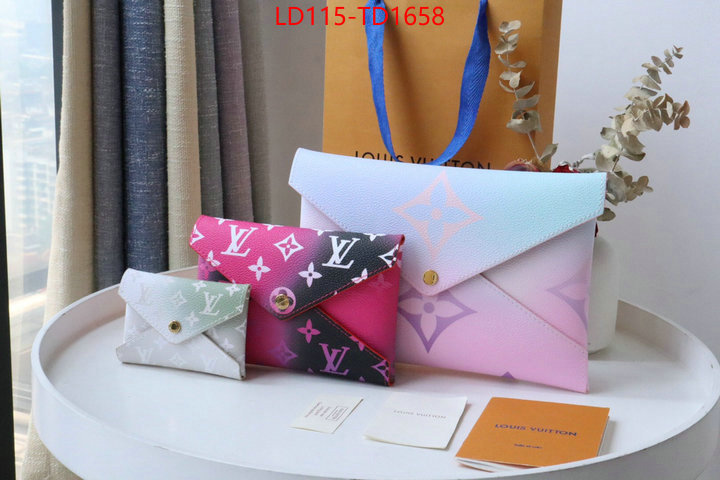 LV Bags(TOP)-Wallet,ID: TD1658,$: 115USD