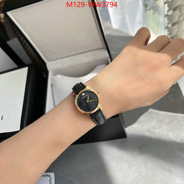 Watch(4A)-Gucci,replica wholesale , ID: WW3794,$: 129USD