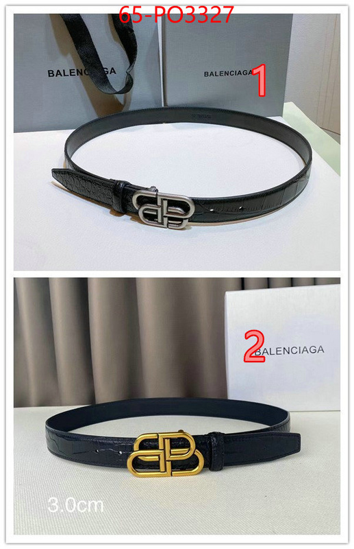 Belts-Balenciaga,replica aaaaa designer , ID: PO3327,$: 65USD