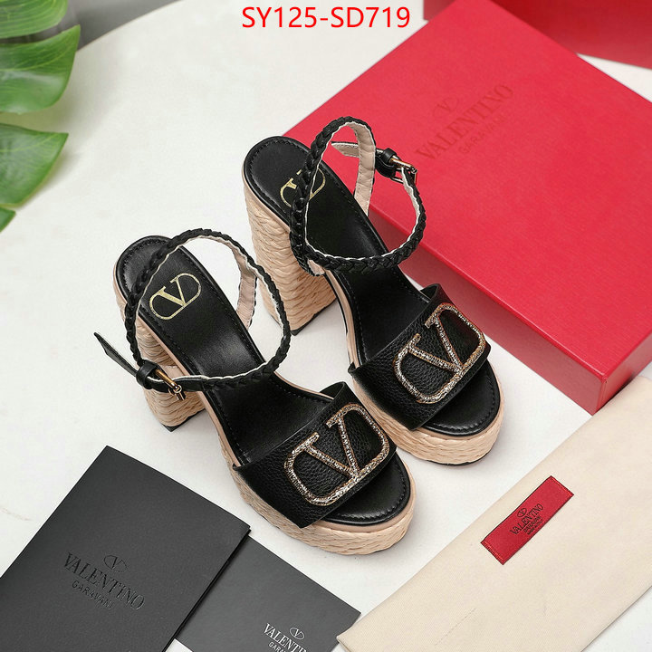 Women Shoes-Valentino,designer 7 star replica , ID: SD719,$: 125USD