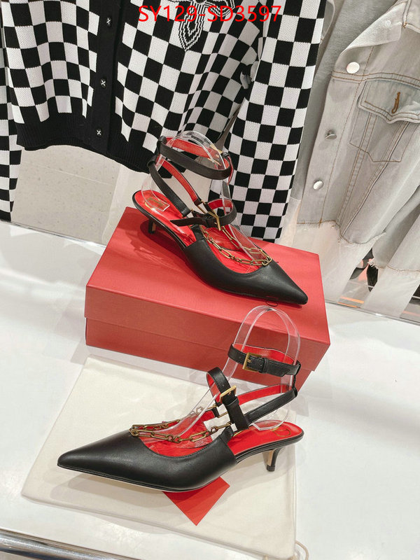 Women Shoes-Valentino,for sale cheap now , ID: SD3597,$: 129USD