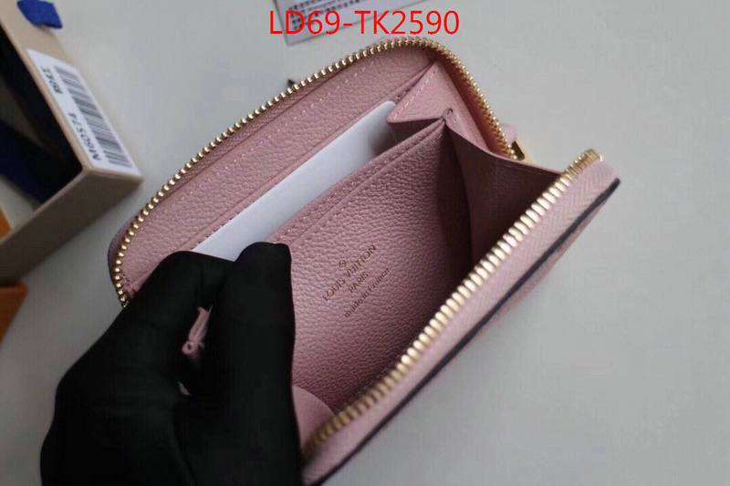 LV Bags(TOP)-Wallet,ID: TK2590,$:69USD