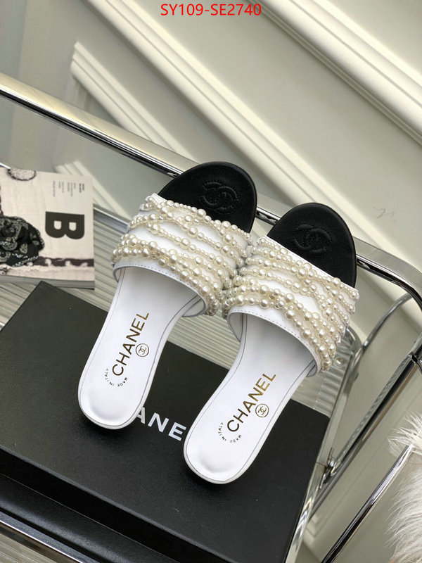 Women Shoes-Chanel,fake designer , ID: SE2740,$: 109USD