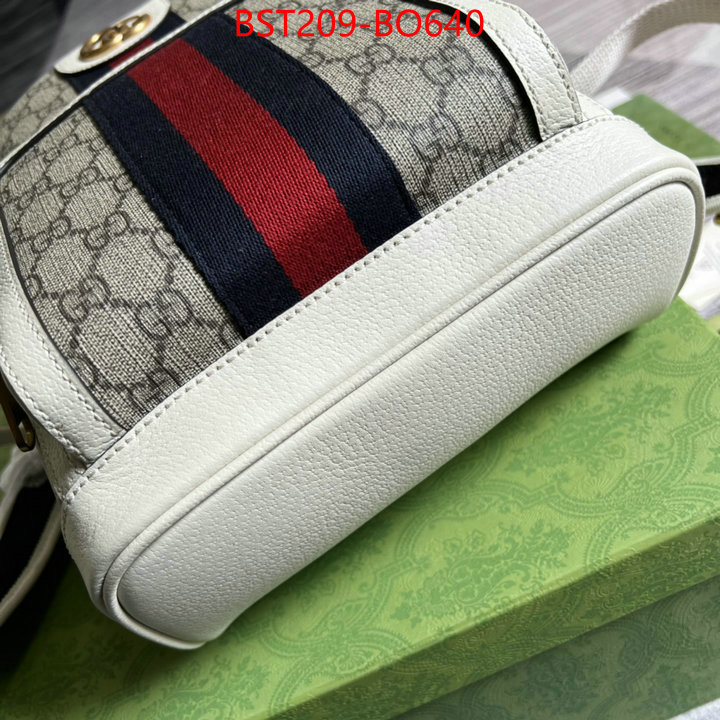 Gucci Bags(TOP)-Backpack-,how to buy replcia ,ID: BO640,$: 209USD