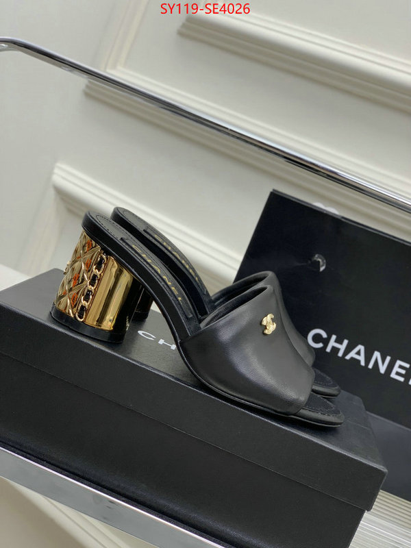 Women Shoes-Chanel,wholesale imitation designer replicas , ID: SE4026,$: 119USD