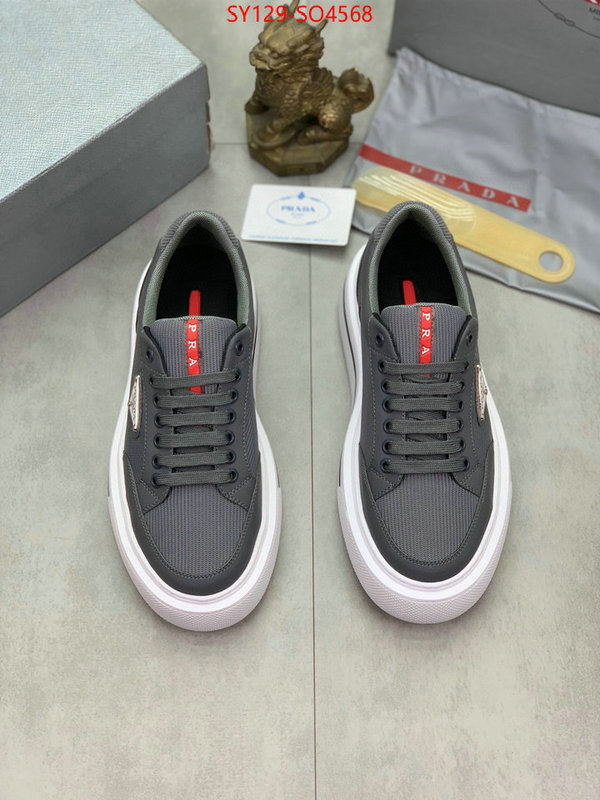 Men Shoes-Prada,best replica quality , ID: SO4568,$: 129USD