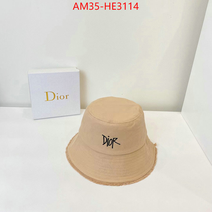 Cap (Hat)-Dior,top grade , ID: HE3114,$: 35USD