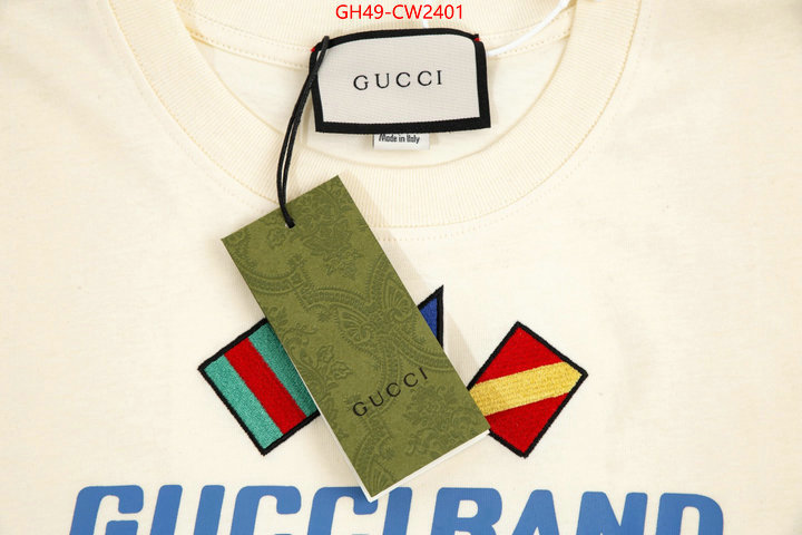 Clothing-Gucci,can i buy replica , ID: CW2401,$: 49USD