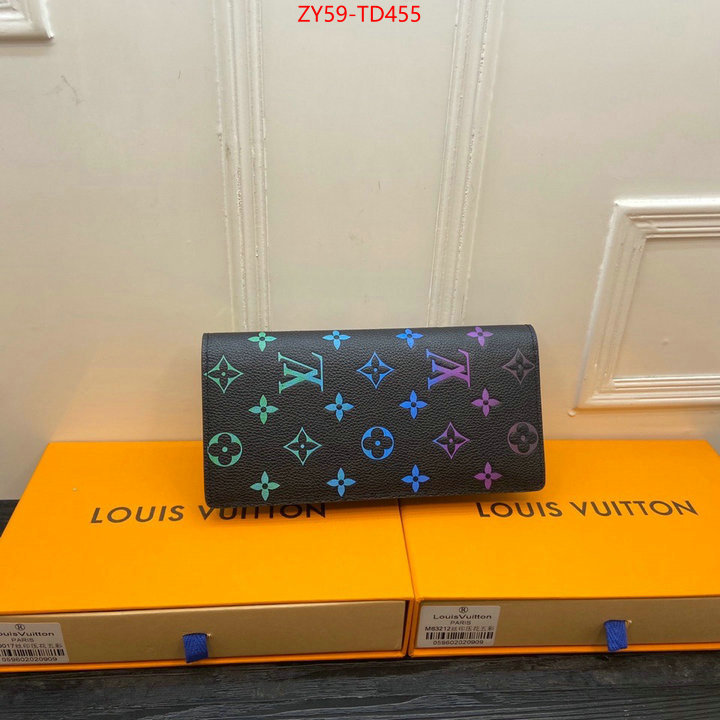 LV Bags(4A)-Wallet,ID: TD455,$: 59USD