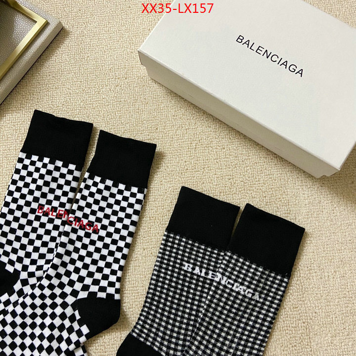 Sock-Balenciaga,2023 luxury replicas , ID: LX157,$: 35USD