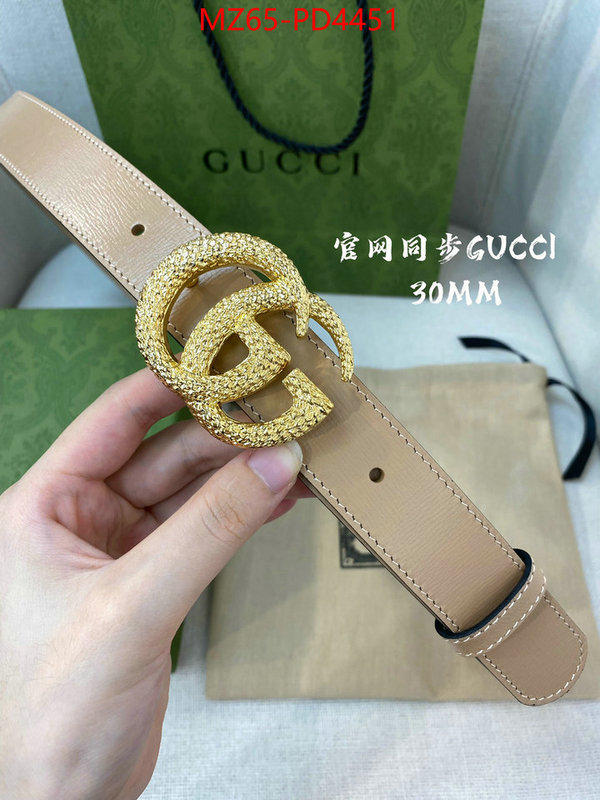 Belts-Gucci,the highest quality fake , ID: PD4451,$: 65USD