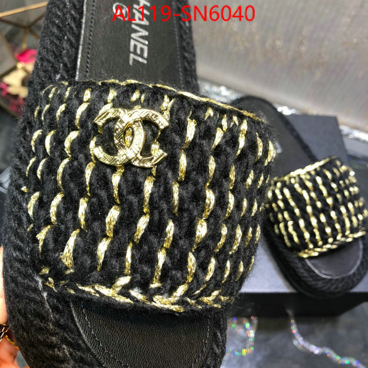 Women Shoes-Chanel,knockoff highest quality , ID: SN6040,$: 119USD