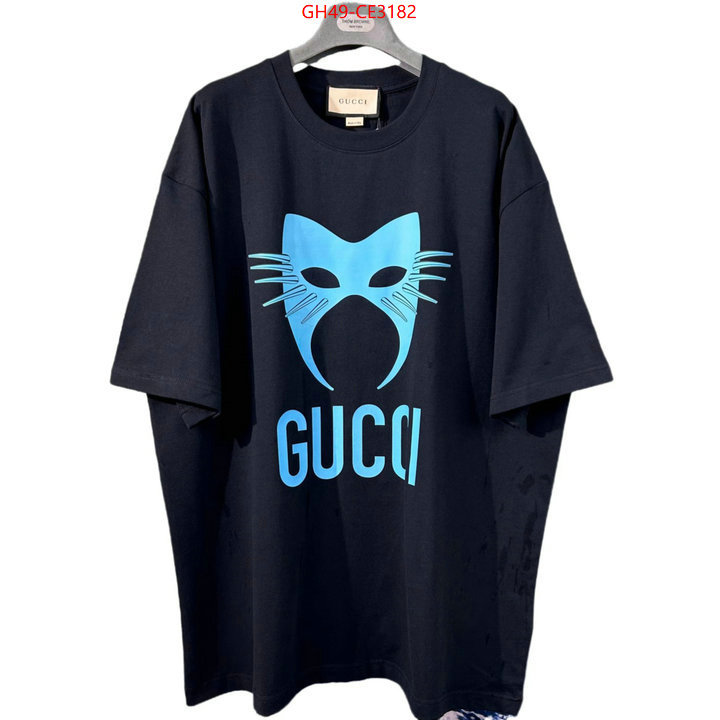 Clothing-Gucci,good quality replica , ID: CE3182,$: 49USD