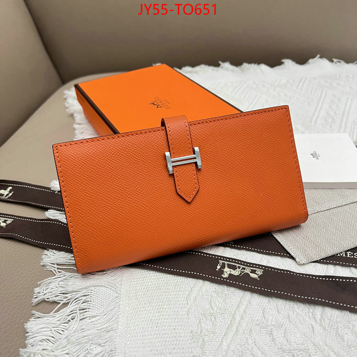 Hermes Bags(4A)-Wallet-,high quality replica ,ID: TO651,$: 55USD