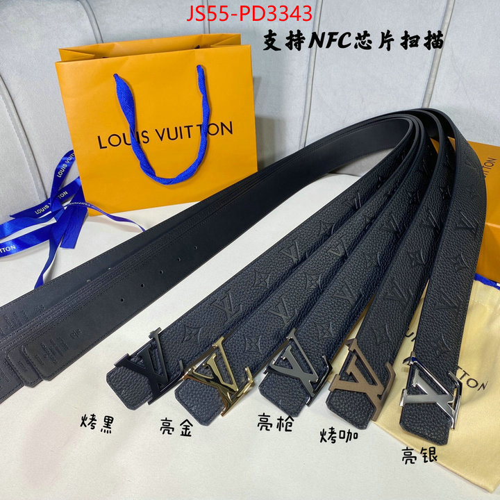 Belts-LV,shop designer , ID: PD3343,$: 55USD