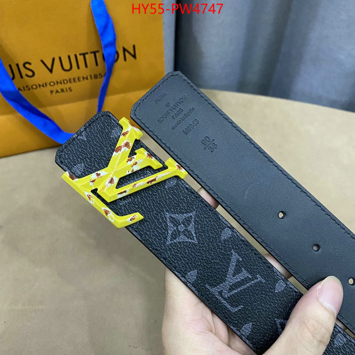 Belts-LV,luxury cheap , ID: PW4747,$: 55USD