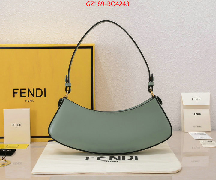 Fendi Bags(TOP)-Handbag-,fake designer ,ID: BO4243,$: 189USD