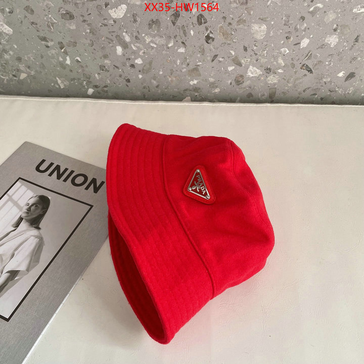 Cap (Hat)-Prada,the highest quality fake , ID: HW1564,$: 35USD