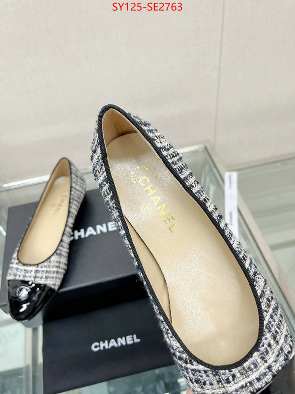 Women Shoes-Chanel,best luxury replica , ID: SE2763,$: 125USD