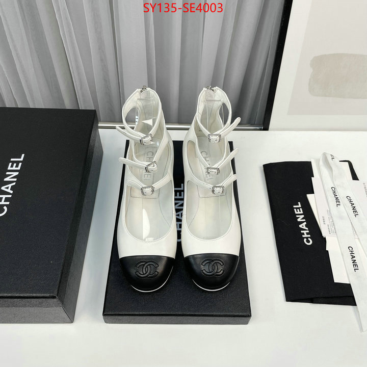 Women Shoes-Chanel,high quality replica designer , ID: SE4003,$: 135USD