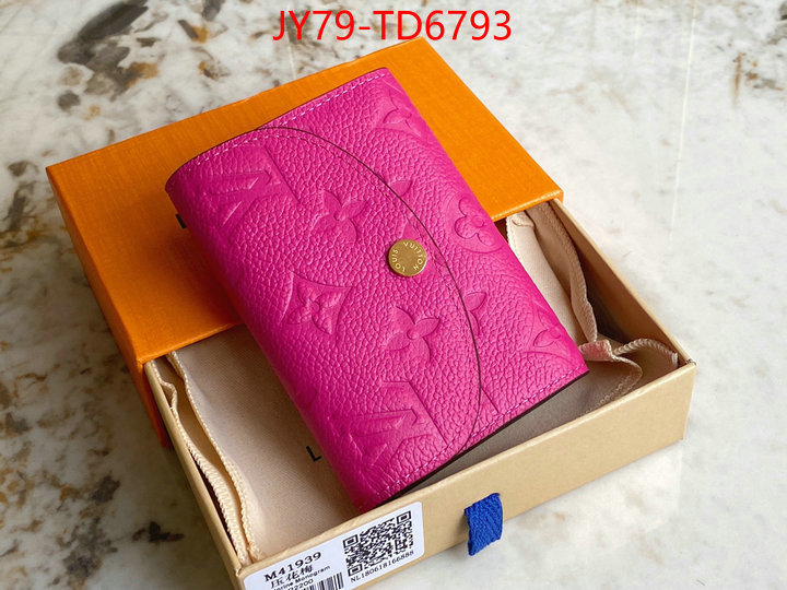 LV Bags(TOP)-Wallet,ID: TD6793,$: 79USD